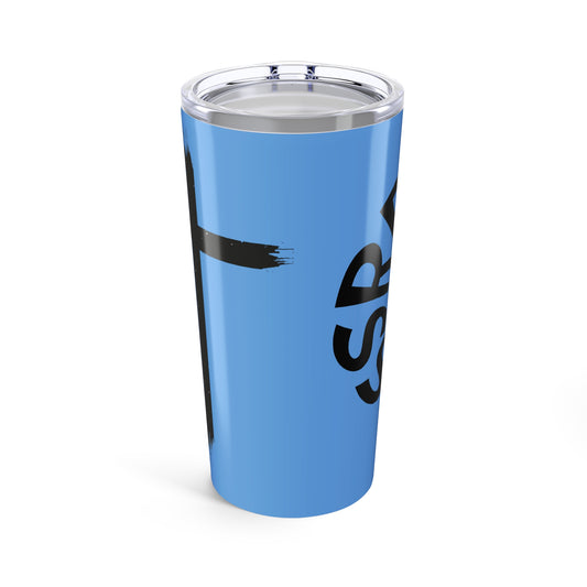 RELENTLESS 20oz Tumbler ( Blue)