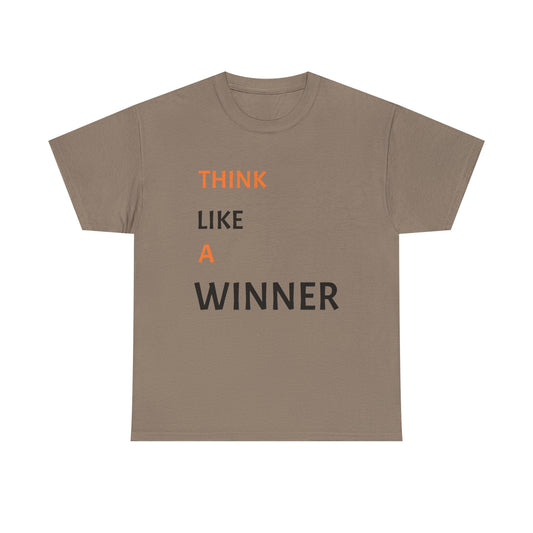 Think like a winner tee