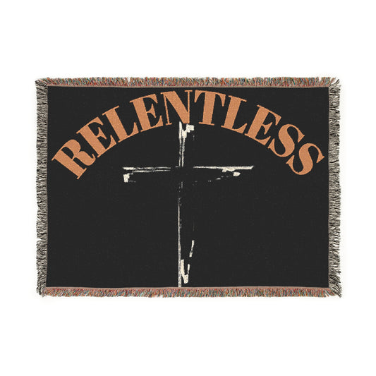Relentless Woven Blanket (black)