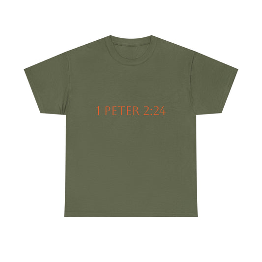 1 Peter 2:24 Inspirational Scripture Shirt